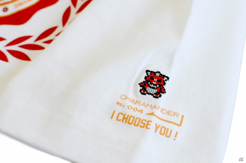 「ポケットモンスター 赤・緑・青・ピカチュウ」のドット絵やイラストを使用したTシャツが6月に発売の画像28