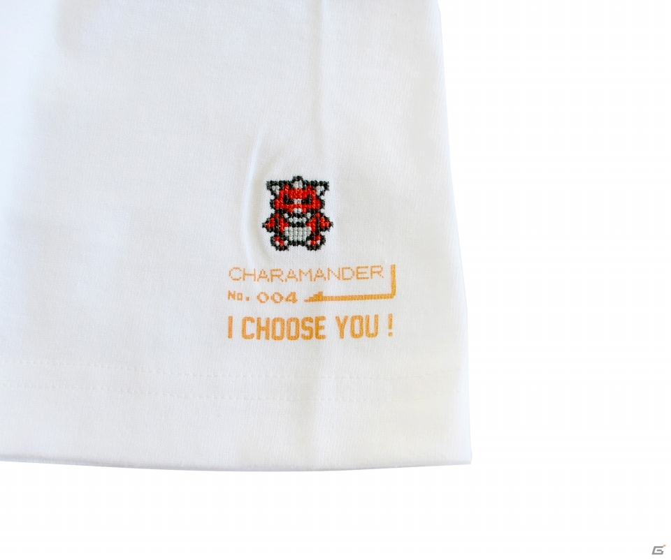 「ポケットモンスター 赤・緑・青・ピカチュウ」のドット絵やイラストを使用したTシャツが6月に発売の画像29