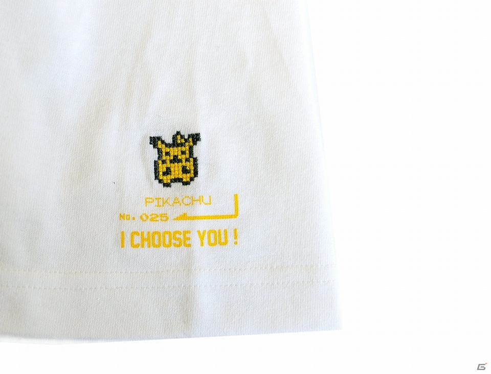 「ポケットモンスター 赤・緑・青・ピカチュウ」のドット絵やイラストを使用したTシャツが6月に発売の画像44