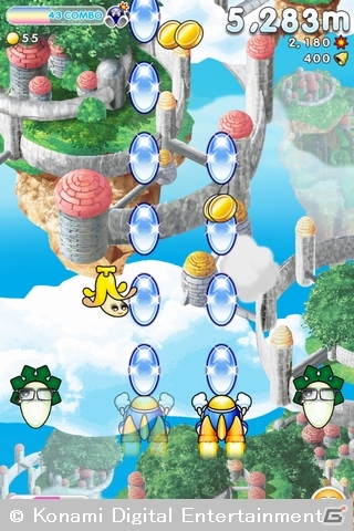 KONAMIが「LINE GAME」へのゲームコンテンツ提供を開始―第1弾はシューティングゲーム「LINE GoGo! TwinBee」の画像2