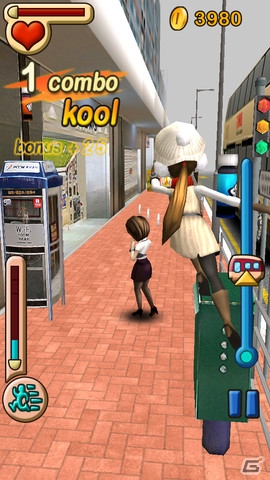iOS「Crazy Chase」が配信開始―画面の指示に従って華麗に技を決めようの画像2