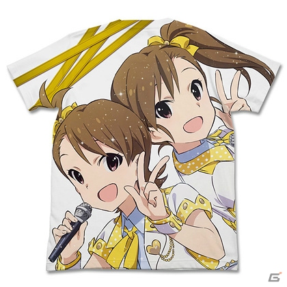 「アイドルマスター」から双海亜美・真美の誕生日を記念したフルグラフィックTシャツがTBS限定商品として発売決定の画像2