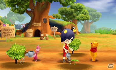 3DS「ディズニー マジックキャッスル マイ・ハッピー・ライフ」にくまのプーさんたちが住む「100エーカーの森」が登場！インテリアが作成可能な工房も紹介の画像5