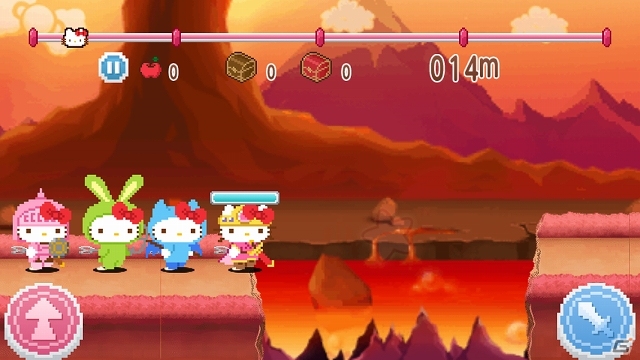 「バニーガール」から「オタク」まで200体以上のハローキティが登場！iOS/Android「ハローキティ Run!Run!Run!」配信開始の画像2