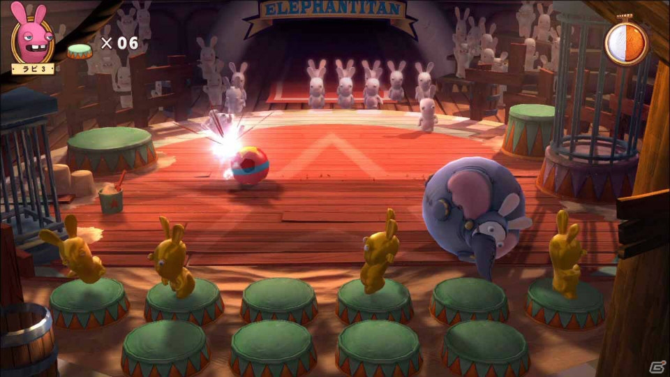 Wii U「ラビッツランド」テーマパークで遊びたいラビッツたちの奮闘を描くショートムービー＆ミニゲームの紹介動画が公開の画像4