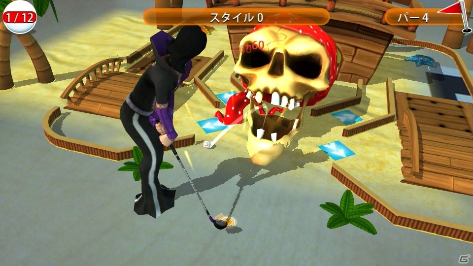 ARプレイカードでゴルフコースが出現！PS Vita「Table Play Golf」本日5月23日より配信開始の画像10