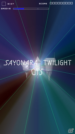 iOS「グルーヴコースター ゼロ」70万DL達成記念キャンペーン第4弾として「CTS」のデビュー曲「Sayonara Twilight」を全員にプレゼントの画像2