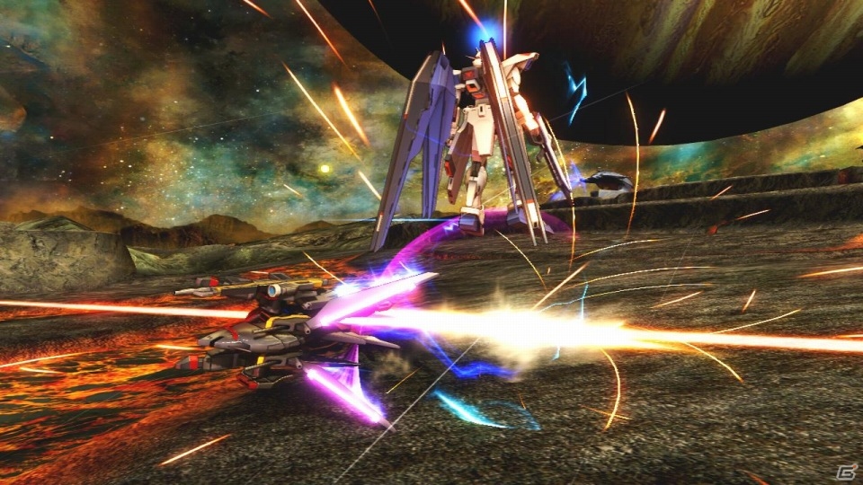 AC「機動戦士ガンダム エクストリームバーサス フルブースト」5月28日よりガイアガンダムが参戦―新ステージ「惑星イオ」も登場の画像17