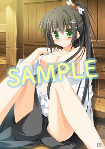 PSP「1/2 summer+」水着、バニーさん、ネコ耳、裸エプロンなど“男の夢”を取り揃えた店舗特典イラストを一挙紹介！の画像3