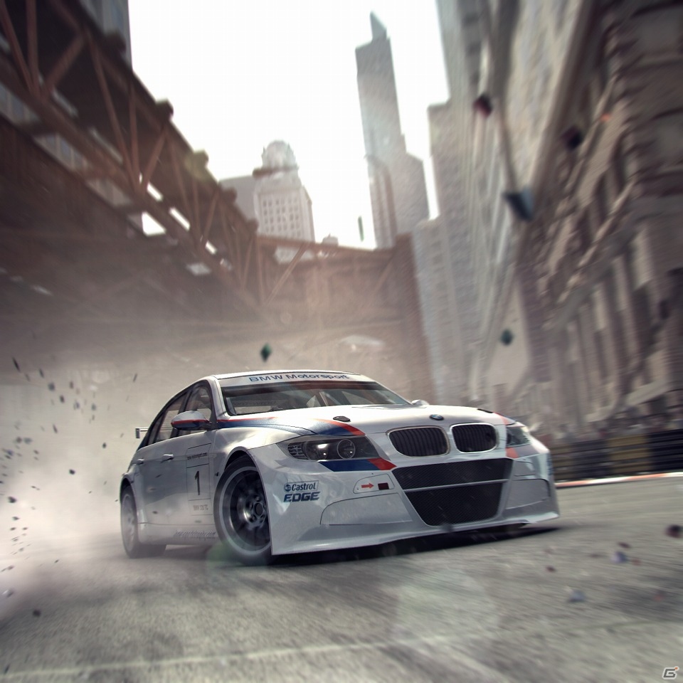 PS3/Xbox 360「RACE DRIVER GRID 2」序盤から使用可能となるレベル1と2の代表的なマシンを紹介！シカゴの市街地を迫力満点に走り抜ける最新映像もの画像2