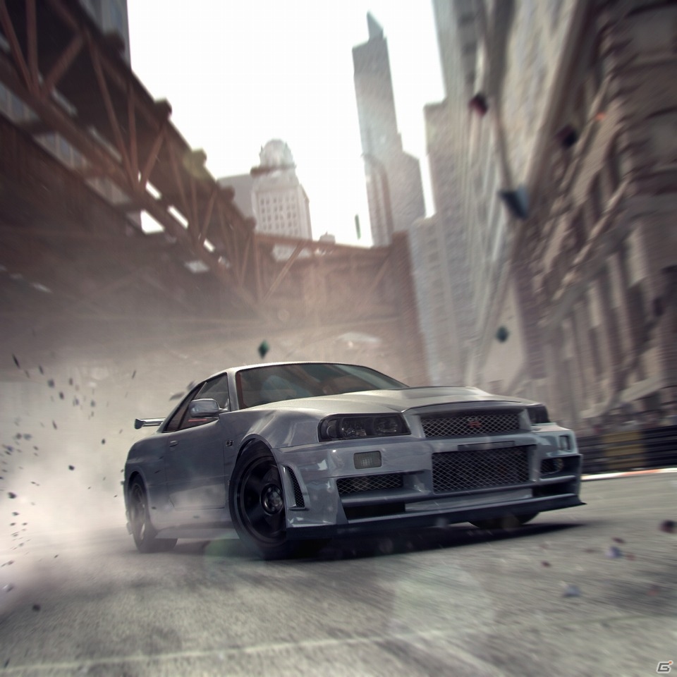 PS3/Xbox 360「RACE DRIVER GRID 2」序盤から使用可能となるレベル1と2の代表的なマシンを紹介！シカゴの市街地を迫力満点に走り抜ける最新映像もの画像6
