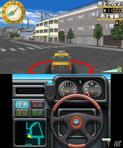 タクシーを運転して目指せ100万円！3DS「@SIMPLE DLシリーズ Vol.13 THE タクシー ～僕はカリスマ運転手～」が6月12日に配信の画像16
