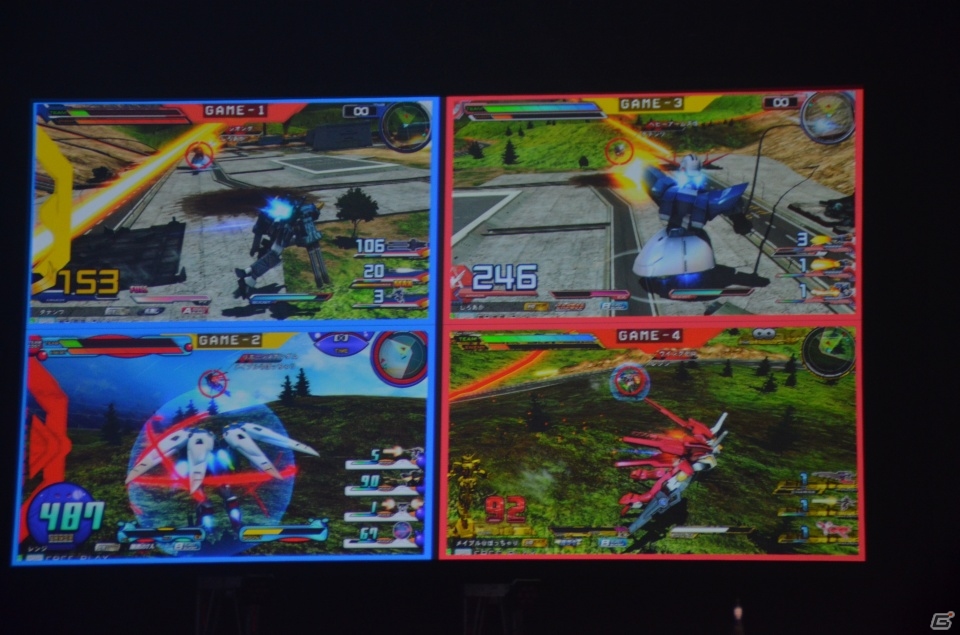 早くも6月の実装機体が発表された「機動戦士ガンダム エクストリームバーサス フルブースト プレミアムドッグファイト2013 決勝大会」レポートの画像23