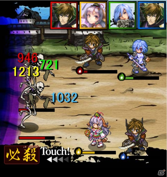武将・姫・剣豪の魂を召喚する新次元ディフェンスRPG「ガーディアンスピリッツ」がMobageにて配信開始の画像2