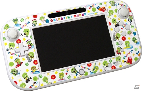 ガチャピン＆ムックでデコレーションしよう！Wii U GamePad用「ガチャピン×ムック 保護シートセット」が6月4日に発売の画像3