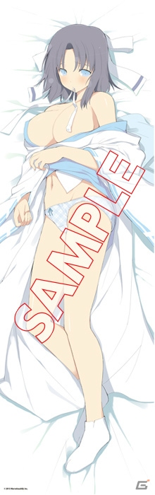 「閃乱カグラ SHINOVI VERSUS」から雪泉が早くも登場！「閃乱カグラ 雪泉 おっぱいマウスパッド＆抱き枕カバー」の予約受付がスタートの画像5