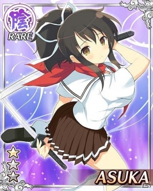 GREE「閃乱カグラ NewWave」八重樫南氏描きおろしカード＆原田