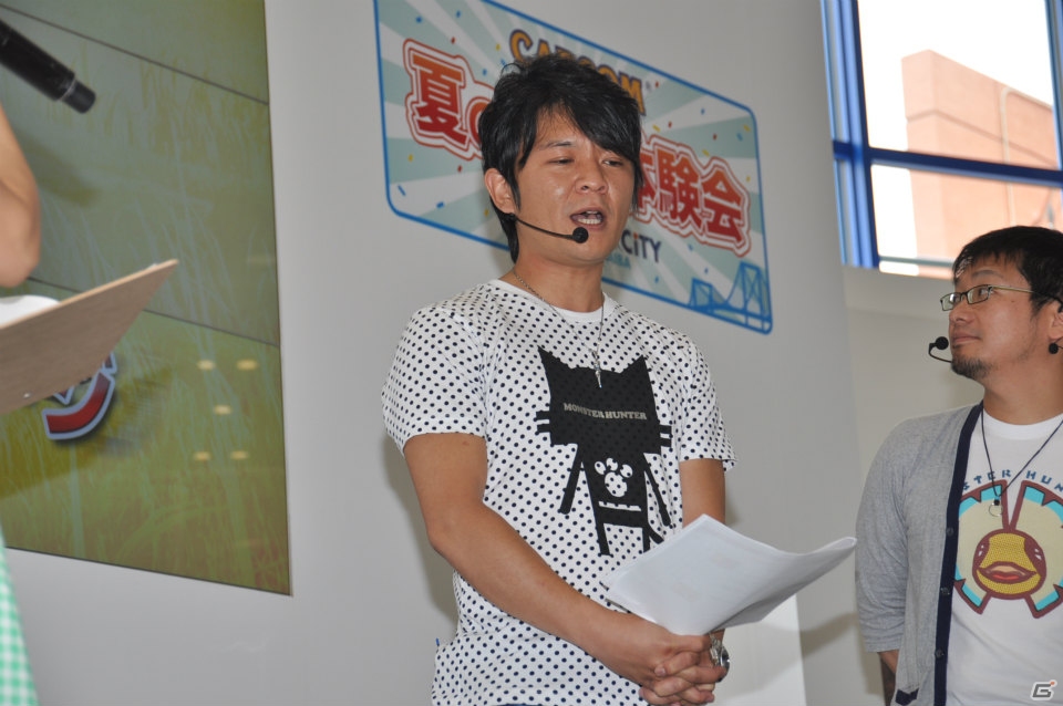 モンハンフェスタ開催決定！チャージアックス＆テツカブラ実機プレイ！兼崎 健太郎さんがゲスト登壇、新情報も盛りだくさんの「カプコン夏の新作体験会」ステージレポの画像12
