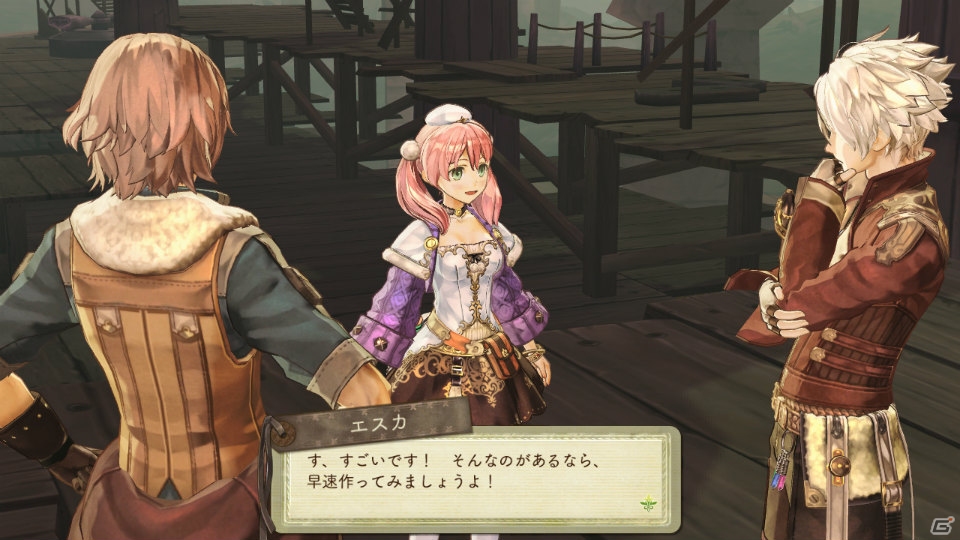 リンカやマリオンも登場！PS3「エスカ＆ロジーのアトリエ ～黄昏の空の錬金術士～」エスカとロジーそれぞれの錬金術を駆使する「調合」と「錬成」を紹介の画像45
