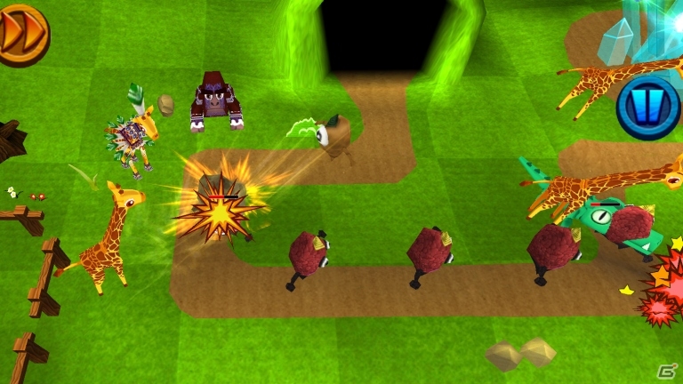 Android用3Dディフェンスゲーム「Animal’s Jewel」配信開始―エイリアンの攻撃から平和なアニマルランドを守りぬこうの画像7