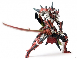 3DS「モンスターハンター4」アクションフィギュアなどを同梱した