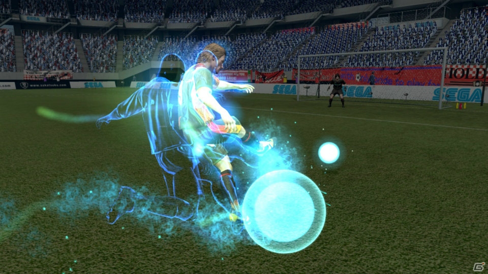 PS3/PS Vita「サカつく プロサッカークラブをつくろう！」スキル発動と同時にド派手な演出で魅せる「光プレー」を紹介の画像6