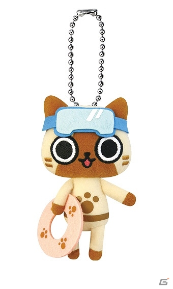 夏デザインで大きいぬいぐるみが登場！アミューズメント専用の「アイルー」グッズ情報を公開の画像10