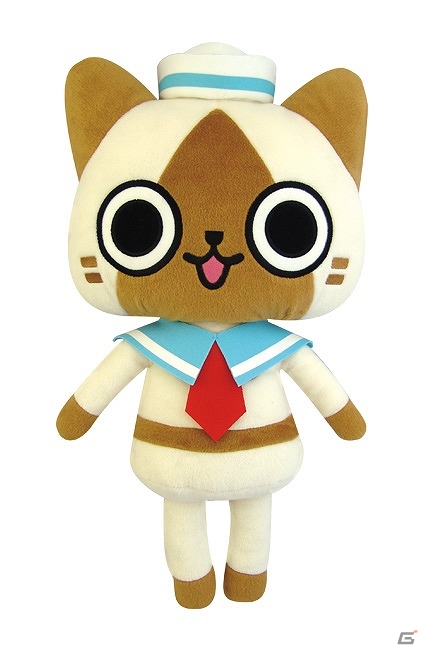 夏デザインで大きいぬいぐるみが登場！アミューズメント専用の「アイルー」グッズ情報を公開の画像6