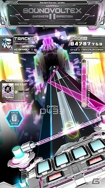 シリーズ最新作「SOUND VOLTEX II -infinite infection-」アミューズメント施設にて稼働開始―筐体デザインの一新や新規エフェクトを追加の画像3
