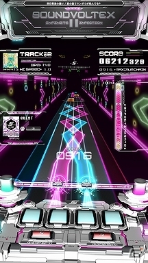 シリーズ最新作「SOUND VOLTEX II -infinite infection-」アミューズメント施設にて稼働開始―筐体デザインの一新や新規エフェクトを追加の画像4