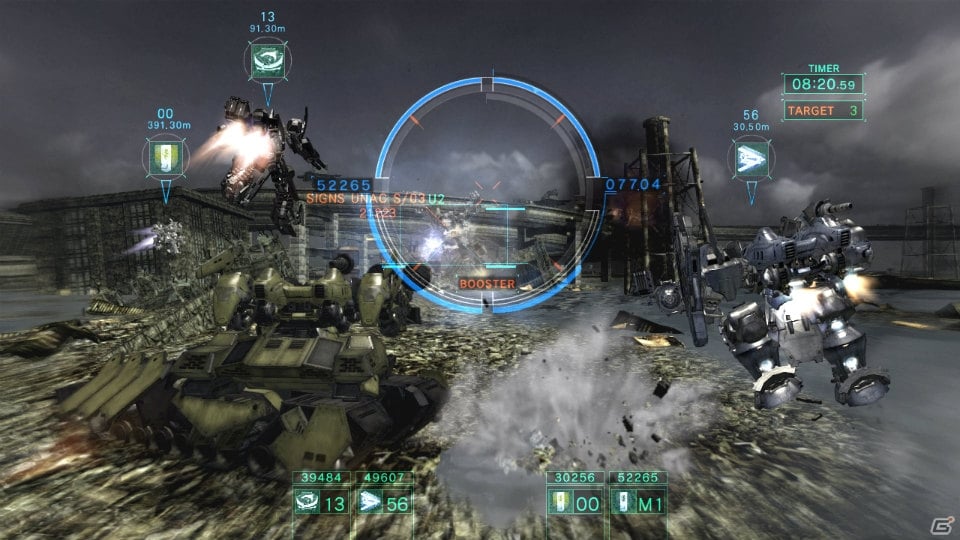 PS3/Xbox 360「アーマード・コア ヴァーディクトデイ」ストーリーミッションをはじめとしたソロで遊べる要素や高難易度の「ハードコアモード」を紹介の画像21