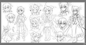GREE「絶対防衛レヴィアタン」4コマ漫画＆コラボイラストの連載がコンプティーク8月号よりスタートの画像1
