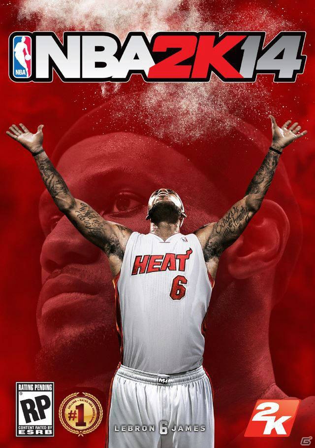 「NBA 2K」シリーズ最新作「NBA 2K14」のカバーアスリートがレブロン・ジェームス選手に決定―日本での発売は2013年秋を予定の画像1