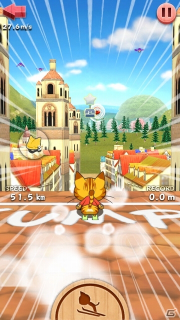 かわいいネコを操作して街や森を飛び越えよう！「LINE Neko Jump」サービス開始の画像1