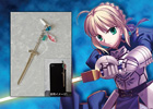 「Fate/stay night エクスカリバー イヤホンジャックアクセサリー」＆「フェイト／エクストラ CCC アエストゥス エストゥス ペーパーナイフ」の予約受付がスタート