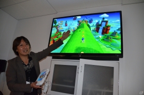 【E3 2013】Wii Uと3DSでゲームデザインはまったくの別物に―「ソニック ロストワールド」プロデューサー・飯塚氏のプレゼン＆インタビューの画像1
