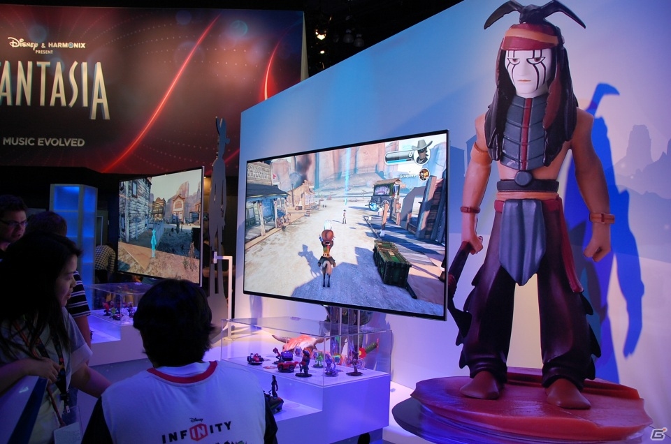 【E3 2013】フィギュアでディズニーの世界が楽しめる「Disney Infinity」を出展したDisney Interactive Studiosブースをレポートの画像6