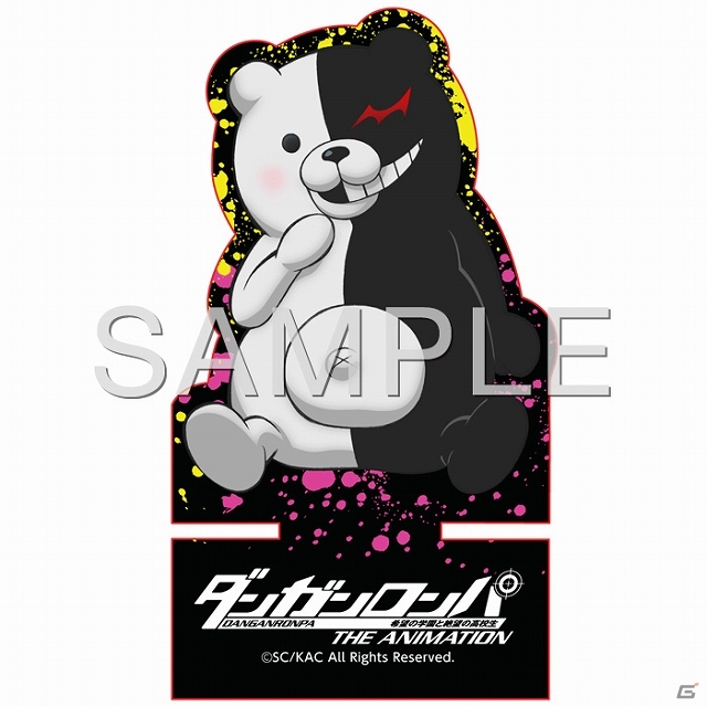 「ダンガンロンパ」のモノクマの形にカットされたスマートフォンスタンドが登場―本日より予約受付を開始の画像4