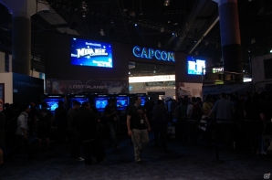 【E3 2013】金網の中でゾンビが暴れまわる「CAPCOM」ブースをレポートの画像1