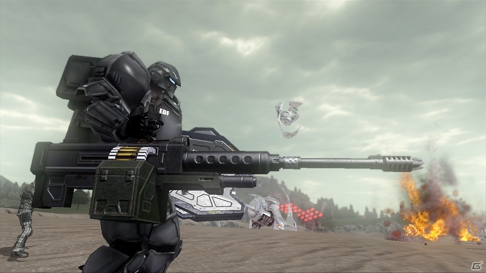PS3/Xbox 360「地球防衛軍4」登場武器はシリーズ最多の700種類以上！本作に登場する多種多様な武器を紹介の画像98