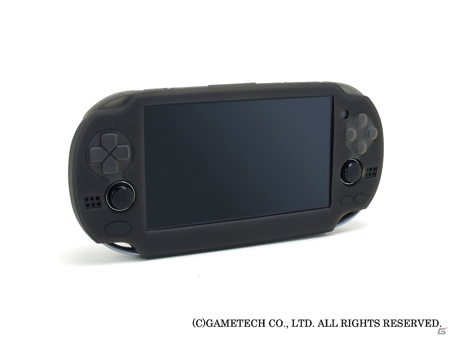 PS Vita用プロテクトカバー「シリコンプロテクタV」の新色「ブルー/レッド」が本日発売の画像1