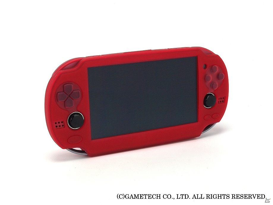 PS Vita用プロテクトカバー「シリコンプロテクタV」の新色「ブルー/レッド」が本日発売の画像13