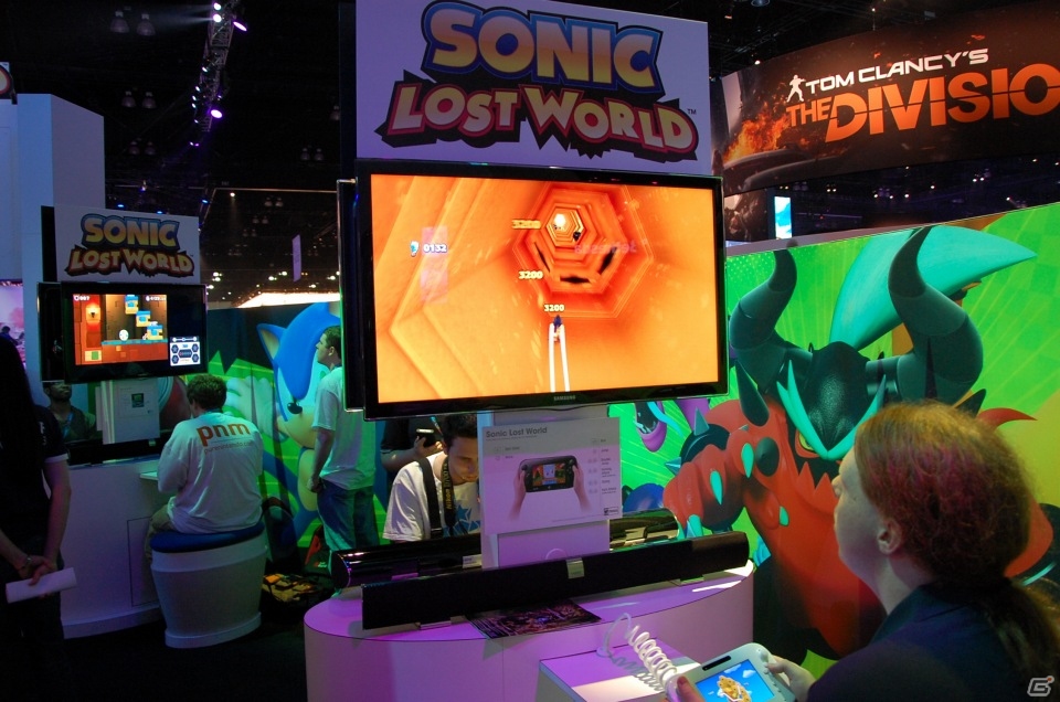【E3 2013】「Sonic Lost World」をプレイアブル出展したSEGAブースをレポートの画像5
