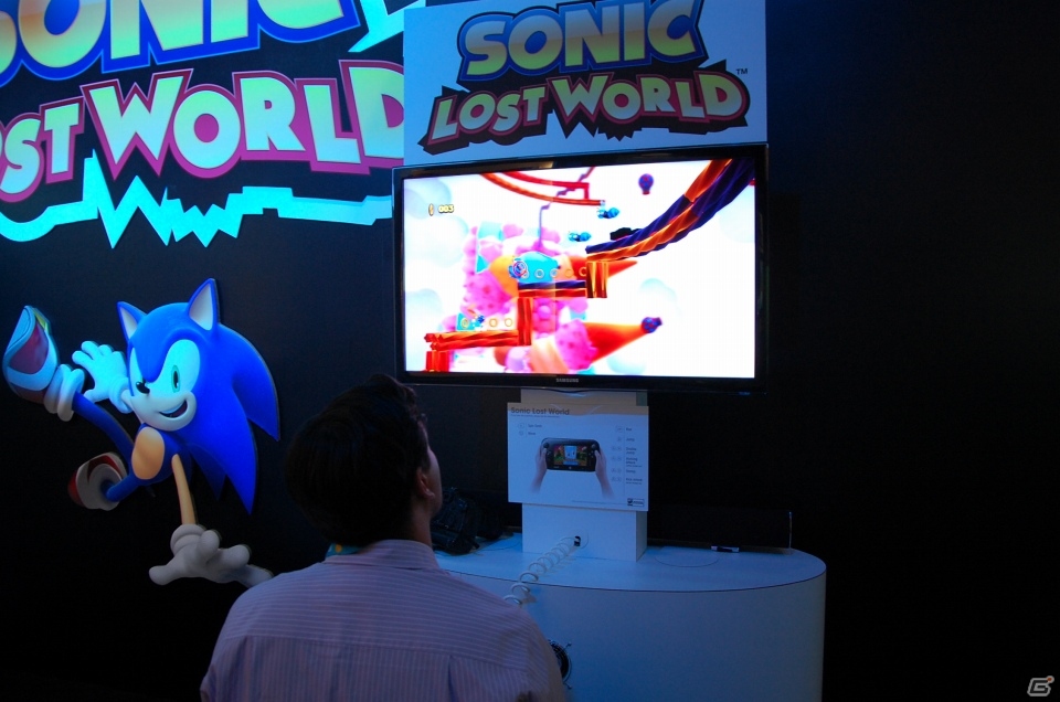【E3 2013】「Sonic Lost World」をプレイアブル出展したSEGAブースをレポートの画像7