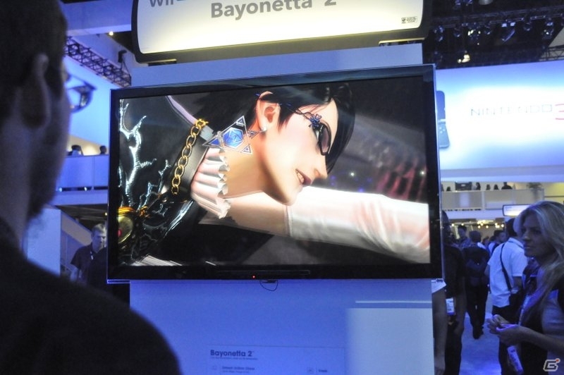 【E3 2013】まさかのタッチペン操作はなかなか良好。ショートヘアとなり、より魅力的になったベヨネッタが活躍するシリーズ最新作「BAYONETTA 2」のプレイレポートをお届けの画像11