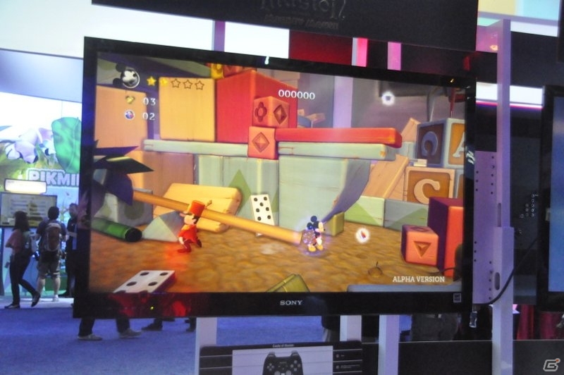 【E3 2013】あの名作がHDリメイクされて復活。横スクロールアクションの良さを再認識できた「Castle of Illusion Starring Mickey Mouse」のプレイレポをお届けの画像5