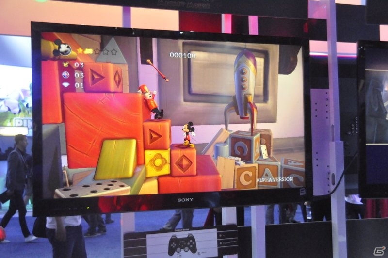 【E3 2013】あの名作がHDリメイクされて復活。横スクロールアクションの良さを再認識できた「Castle of Illusion Starring Mickey Mouse」のプレイレポをお届けの画像6