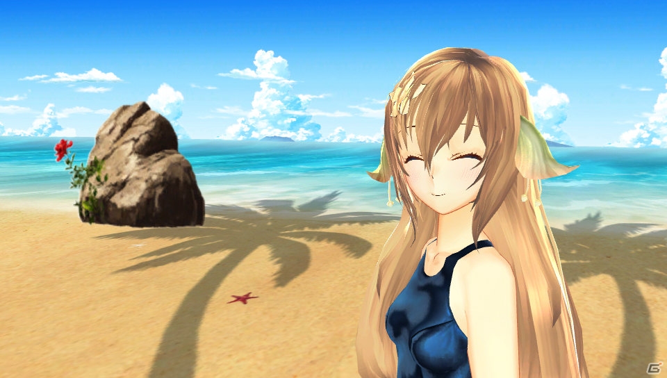 PS Vita「シェルノサージュ～失われた星へ捧ぐ詩～」6月の新コスチュームは破壊力抜群のこんいろ水着！イオンとの添い寝イベントが楽しめる「イオンTALKパック Vol.6」も紹介の画像3