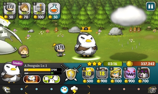 相手の城を攻め落とすチームバトルオフェンスゲーム「ブレイブヒーロー」Android向けに配信の画像3