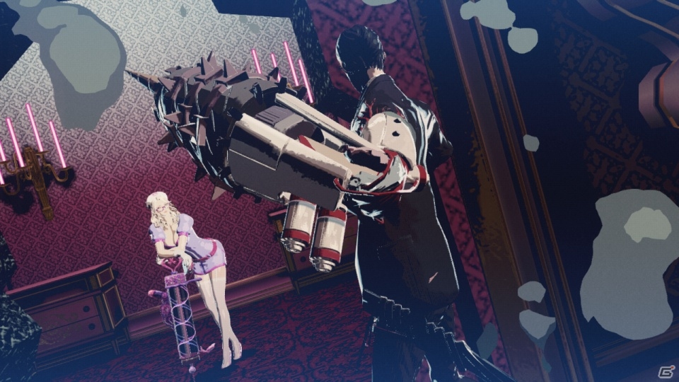 PS3/Xbox 360「KILLER IS DEAD」敵の動きを鈍くする「フリーズシューター」を紹介！物語を語るうえで欠かせないエピソード「月を奪った男」の情報もの画像30